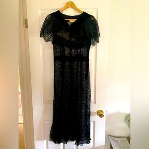 1960s vintage Stevie Nicks style gown